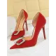Pointed-Toe Shallow Cut Scarpin Salto Pumps Pointed-Toe Shallow Cut Scarpin Salto Pumps