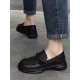 Round-Toe Solid Color Square-Toe Shoes Round-Toe Solid Color Square-Toe Shoes