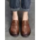 Round-Toe Solid Color Square-Toe Shoes Round-Toe Solid Color Square-Toe Shoes