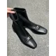 Split-Joint Square-Toe Boots Split-Joint Square-Toe Boots