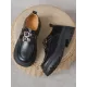 Round-Toe Split-Joint Platform Shoes Loafers Round-Toe Split-Joint Platform Shoes Loafers