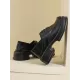Lace-Up Round-Toe Split-Joint Loafers Lace-Up Round-Toe Split-Joint Loafers