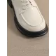 Lace-Up Round-Toe Split-Joint Loafers Lace-Up Round-Toe Split-Joint Loafers