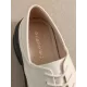 Lace-Up Round-Toe Split-Joint Loafers Lace-Up Round-Toe Split-Joint Loafers