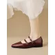 Pointed-Toe Shallow Cut Split-Joint Flat Shoes Pointed-Toe Shallow Cut Split-Joint Flat Shoes