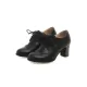 Lace-Up Pointed-Toe Split-Joint Pumps Lace-Up Pointed-Toe Split-Joint Pumps