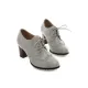 Lace-Up Pointed-Toe Split-Joint Pumps Lace-Up Pointed-Toe Split-Joint Pumps