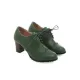 Lace-Up Pointed-Toe Split-Joint Pumps Lace-Up Pointed-Toe Split-Joint Pumps