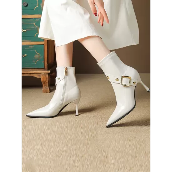 Pointed-Toe Split-Joint Pumps Boots Pointed-Toe Split-Joint Pumps Boots