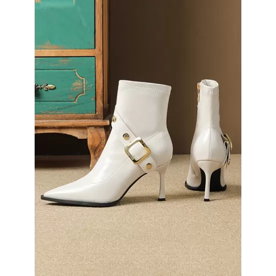 Pointed-Toe Split-Joint Pumps Boots Pointed-Toe Split-Joint Pumps Boots