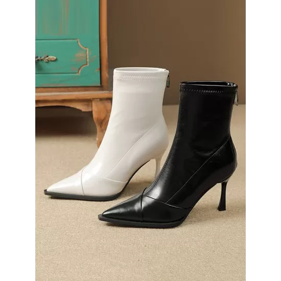 Pointed-Toe Split-Joint Pumps Boots Pointed-Toe Split-Joint Pumps Boots