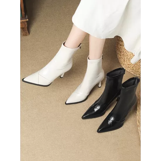 Pointed-Toe Split-Joint Pumps Boots Pointed-Toe Split-Joint Pumps Boots
