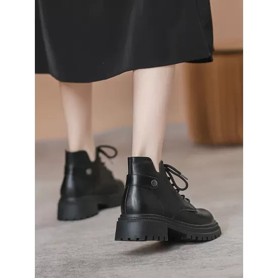 Lace-Up Rivet Round-Toe Split-Joint Dr. Martens Boots Boots Lace-Up Rivet Round-Toe Split-Joint Dr. Martens Boots Boots