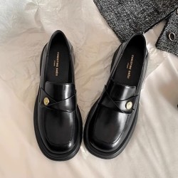 Round-Toe Shallow Cut Split-Joint Mary Janes