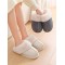 Round-Toe Split-Joint Slippers