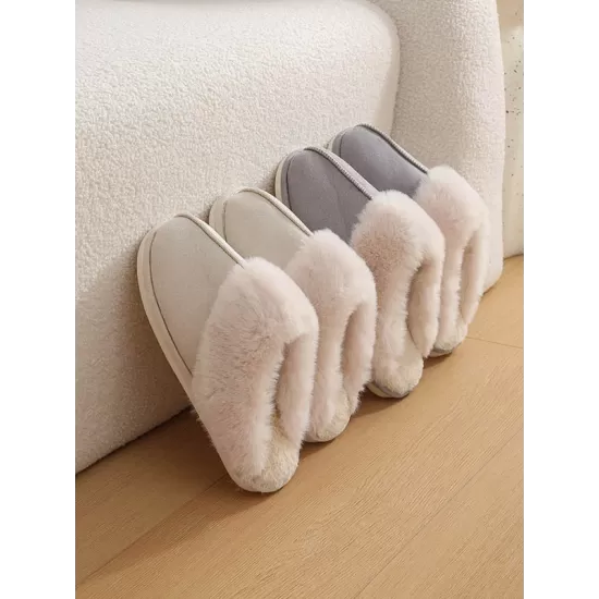 Round-Toe Split-Joint Slippers Round-Toe Split-Joint Slippers