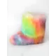 Colorful Keep Warm Round-Toe Boots Colorful Keep Warm Round-Toe Boots