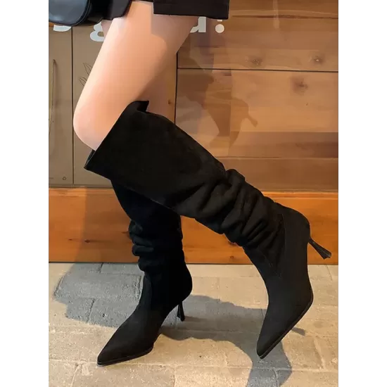 Pointed-Toe Split-Joint Pumps Boots Pointed-Toe Split-Joint Pumps Boots