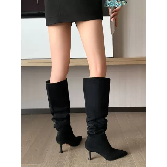 Pointed-Toe Split-Joint Pumps Boots Pointed-Toe Split-Joint Pumps Boots