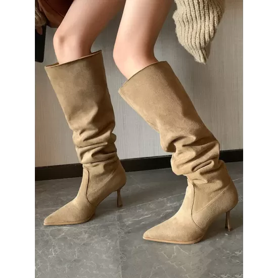 Pointed-Toe Split-Joint Pumps Boots Pointed-Toe Split-Joint Pumps Boots