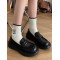 Round-Toe Split-Joint Platform Shoes Mary Janes