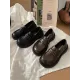 Round-Toe Split-Joint Platform Shoes Mary Janes Round-Toe Split-Joint Platform Shoes Mary Janes