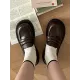 Round-Toe Split-Joint Platform Shoes Mary Janes Round-Toe Split-Joint Platform Shoes Mary Janes