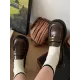 Round-Toe Split-Joint Platform Shoes Mary Janes Round-Toe Split-Joint Platform Shoes Mary Janes