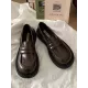 Round-Toe Split-Joint Platform Shoes Mary Janes Round-Toe Split-Joint Platform Shoes Mary Janes
