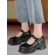 Belt Buckle Platform Shoes Mary Janes Belt Buckle Platform Shoes Mary Janes