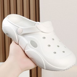 Hollow Sandals Platform Shoes Crocs