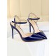 Belt Buckle Pointed-Toe Shiny Split-Joint Sandals Pumps Belt Buckle Pointed-Toe Shiny Split-Joint Sandals Pumps
