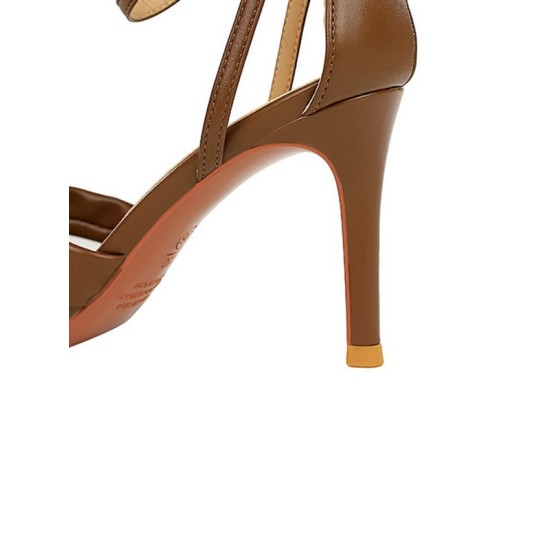 Hollow Knot Open Toe Split-Joint Pumps Sandals Hollow Knot Open Toe Split-Joint Pumps Sandals