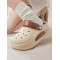 Hollow Round-Toe Shallow Cut Split-Joint Slippers Sandals Crocs