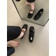 Belt Buckle Shallow Cut Split-Joint Square-Toe Mary Janes Flats Belt Buckle Shallow Cut Split-Joint Square-Toe Mary Janes Flats