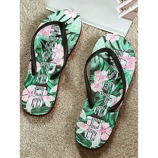 Summer Leisure Flip Flops Outdoor Wear Flat-Bottom Non-Slip Beach Shoes Summer Leisure Flip Flops Outdoor Wear Flat-Bottom Non-Slip Beach Shoes