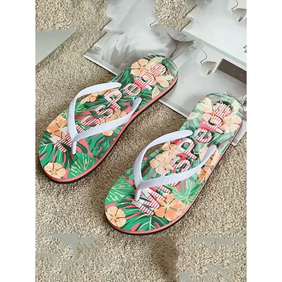 Summer Leisure Flip Flops Outdoor Wear Flat-Bottom Non-Slip Beach Shoes Summer Leisure Flip Flops Outdoor Wear Flat-Bottom Non-Slip Beach Shoes