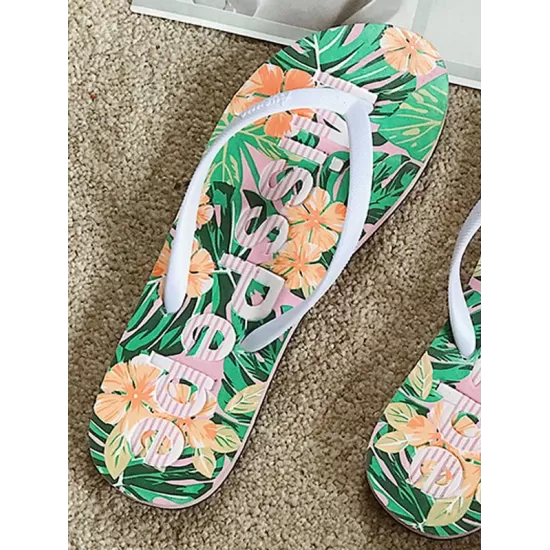 Summer Leisure Flip Flops Outdoor Wear Flat-Bottom Non-Slip Beach Shoes Summer Leisure Flip Flops Outdoor Wear Flat-Bottom Non-Slip Beach Shoes