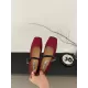 Contrast Color Round Cut Shallow Cut Split-Joint Square-Toe Mary Janes Contrast Color Round Cut Shallow Cut Split-Joint Square-Toe Mary Janes