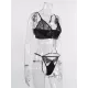 Hollow Bandage Split Lingerie Set Hollow Bandage Split Lingerie Set