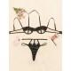 Sexy Lace Hollow Split-Joint Split Erotic Lingerie Sexy Lace Hollow Split-Joint Split Erotic Lingerie
