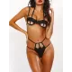 Sexy Lace Hollow Split-Joint Split Erotic Lingerie Sexy Lace Hollow Split-Joint Split Erotic Lingerie