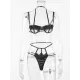 Sexy Lace Hollow Split-Joint Split Erotic Lingerie Sexy Lace Hollow Split-Joint Split Erotic Lingerie