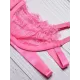 Eyelash Lace Underwired Split Sexy Lingerie Eyelash Lace Underwired Split Sexy Lingerie