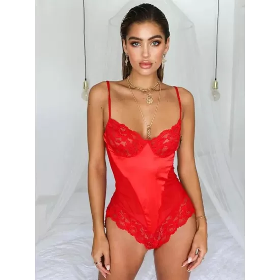 Lace Split-Joint Teddy Lace Split-Joint Teddy