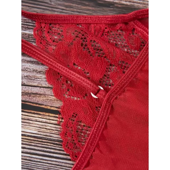 Lace Split-Joint Teddy Lace Split-Joint Teddy