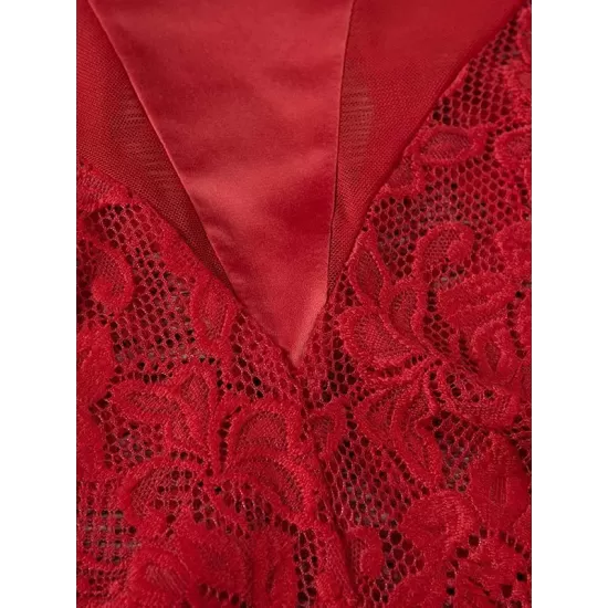 Lace Split-Joint Teddy Lace Split-Joint Teddy