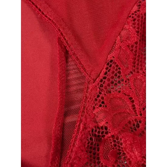 Lace Split-Joint Teddy Lace Split-Joint Teddy