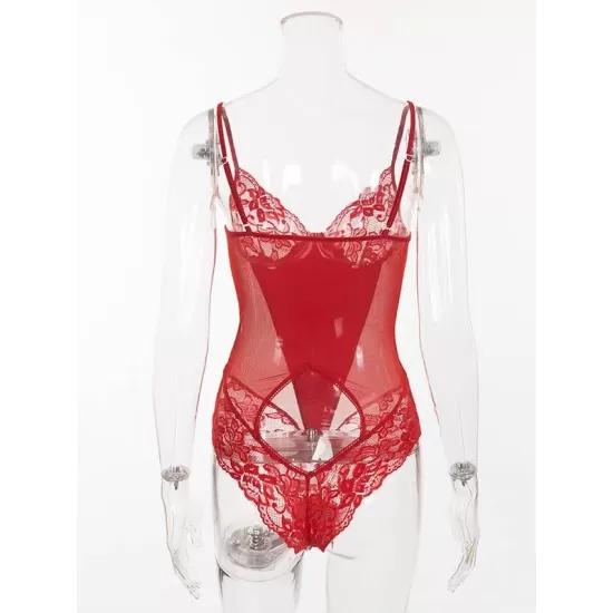 Lace Split-Joint Teddy Lace Split-Joint Teddy