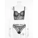 Sexy Lace Hollow Underwired Split Erotic Lingerie Sexy Lace Hollow Underwired Split Erotic Lingerie
